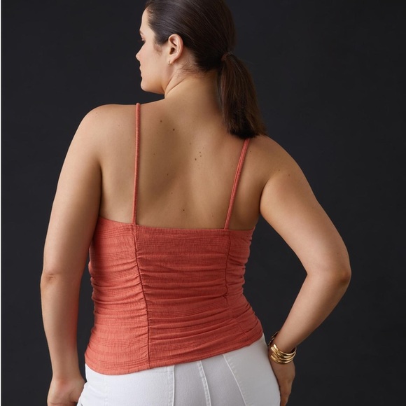 PILCRO | Ruched Ribbed Halter Sz M - Picture 2 of 5